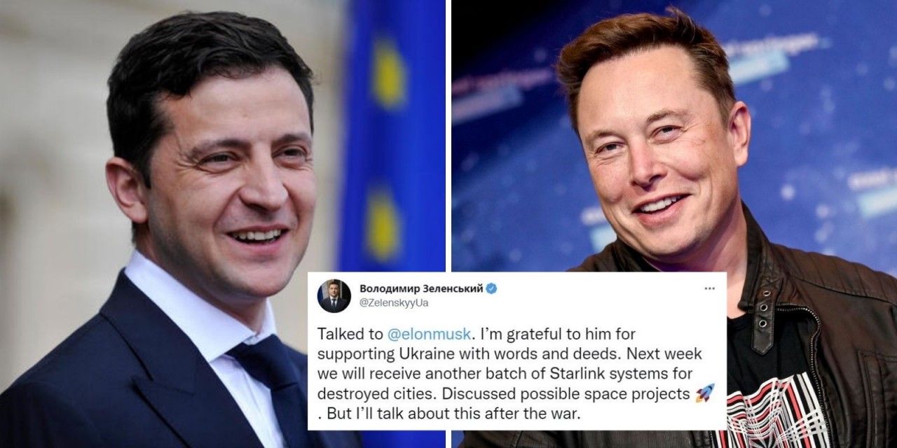 Tỷ phú Elon Musk ủng hộ Ukraine 'bằng cả hành động lẫn lời nói'. (Nguồn: The Post Millennial)