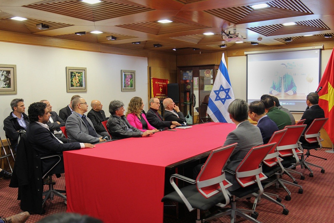 Khai trương Phòng Thương mại Israel-Việt Nam tại Tel Aviv