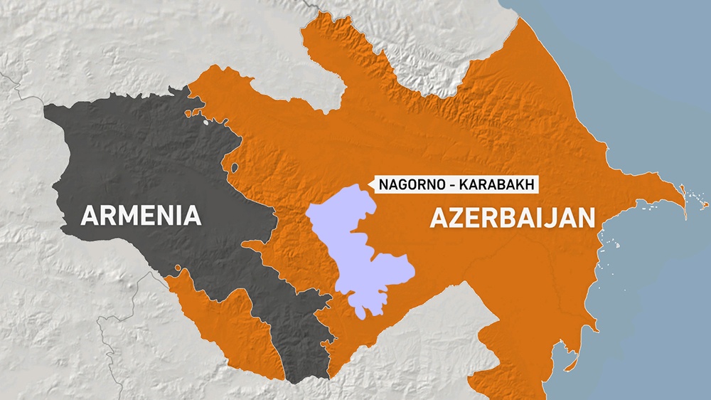 Nga đề nghị giúp phân định biên giới Armenia-Azerbaijan. (Nguồn: IFP)