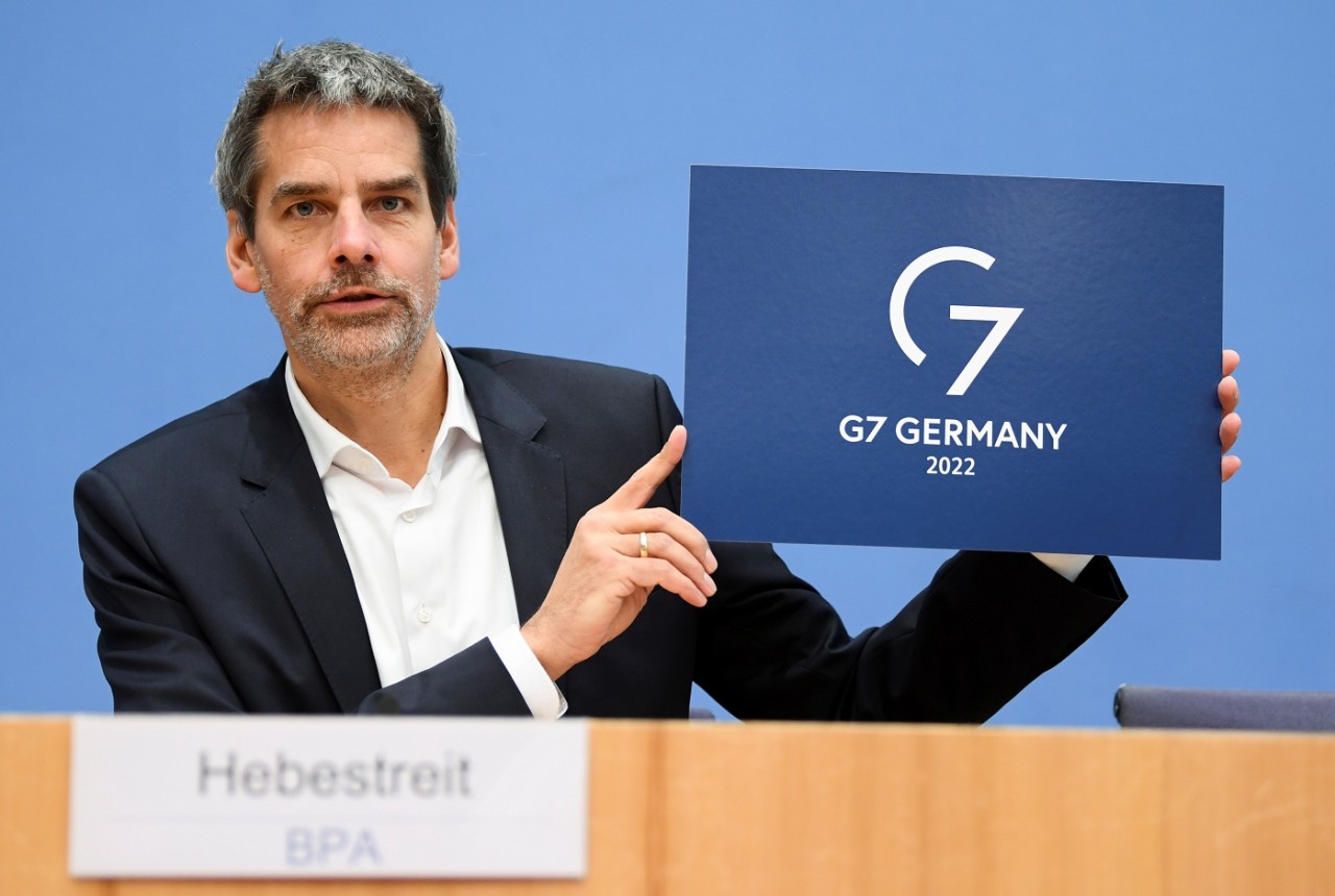 người phát ngôn Chính phủ Đức Steffen Hebestreit tuyên bố 4 nước sẽ tham dự Hội nghị thượng đỉnh G7. (Nguồn: Reuters)