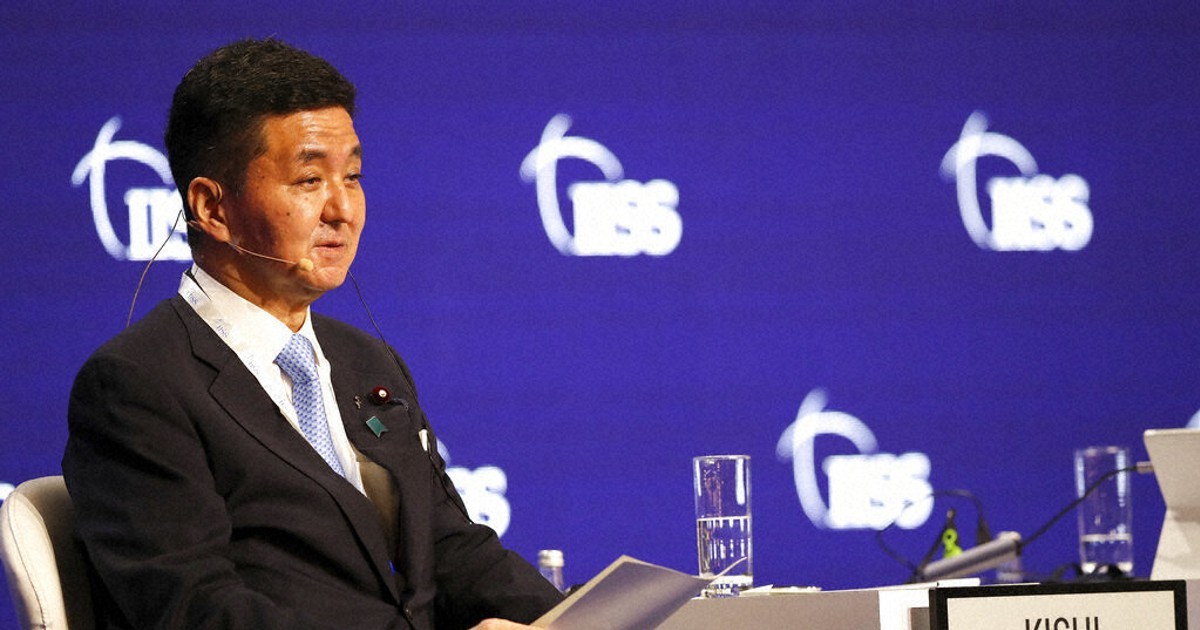Bộ trưởng Quốc phòng Nhật Bản Nobuo Kishi bày tỏ lo ngại khi Trung Quốc và Nga cùng phô trương sức mạnh. (Nguồn: Kyodo)