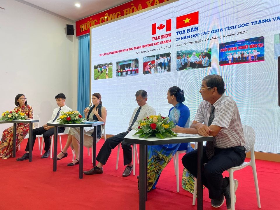 Canada đóng góp vào sự phát triển kinh tế - xã hội của tỉnh Sóc Trăng trong hơn 22 năm qua Canada đóng góp vào sự phát triển kinh tế - xã hội của tỉnh Sóc Trăng trong hơn 22 năm qua