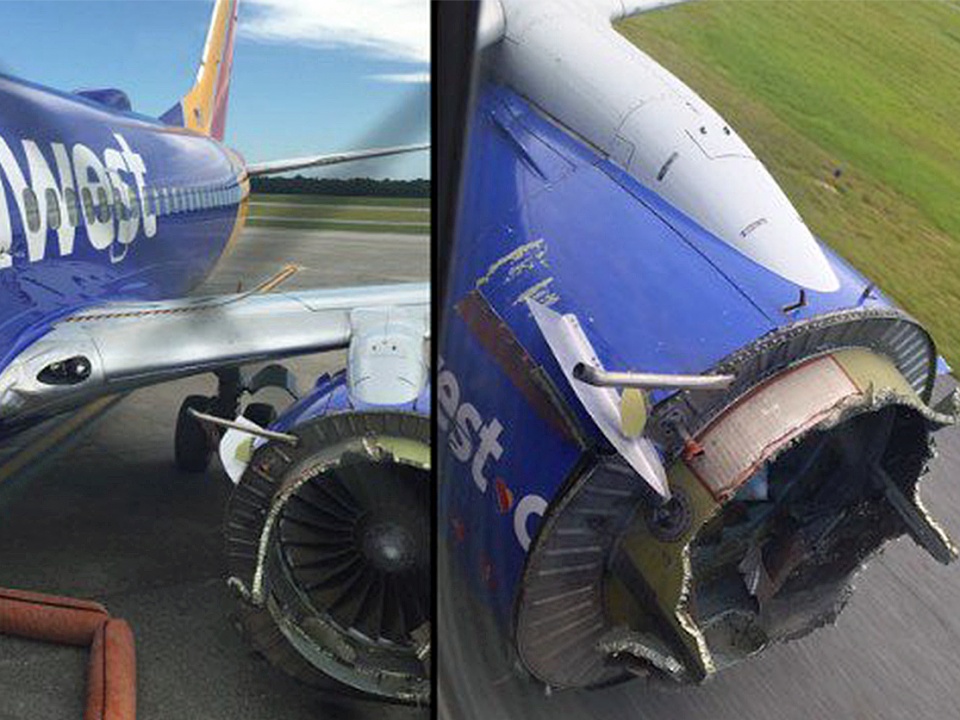 my may bay southwest airlines ha canh khan cap do su co dong co