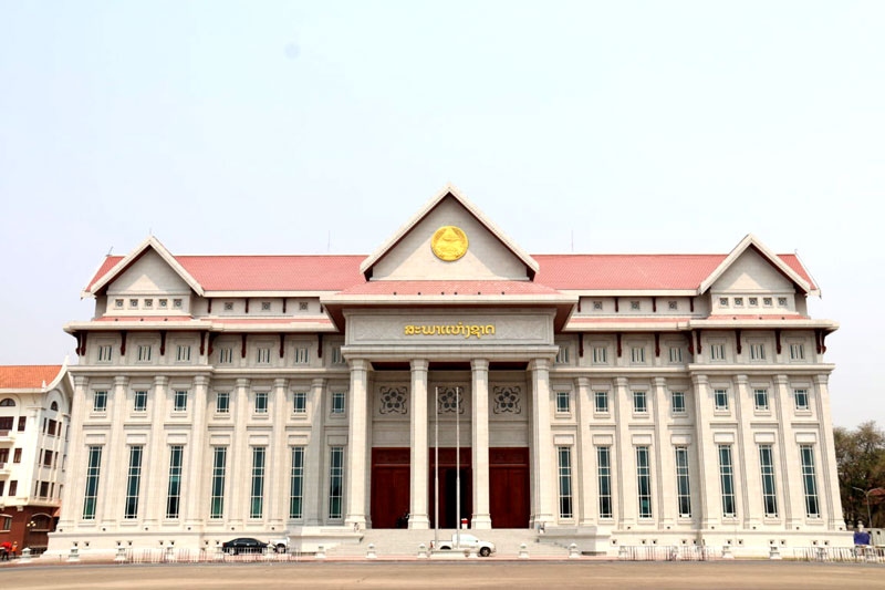 Chủ tịch Quốc hội Lào: Tòa nhà Quốc hội mới là biểu tượng sống động cho tình hữu nghị vĩ đại Việt-Lào