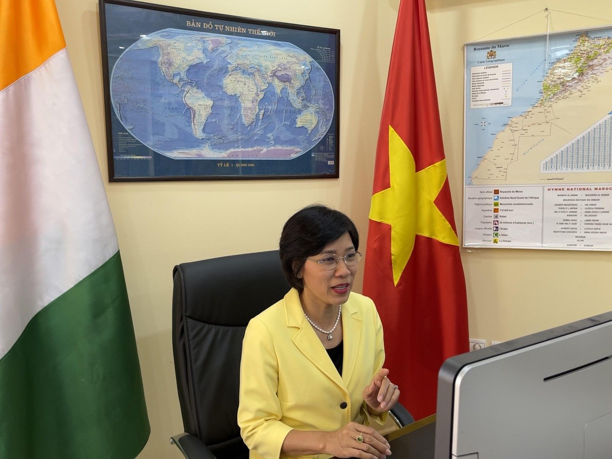 Việt Nam-Bờ Biển Ngà tăng cường kết nối kinh doanh nông sản ứng phó với khủng hoảng lương thực
