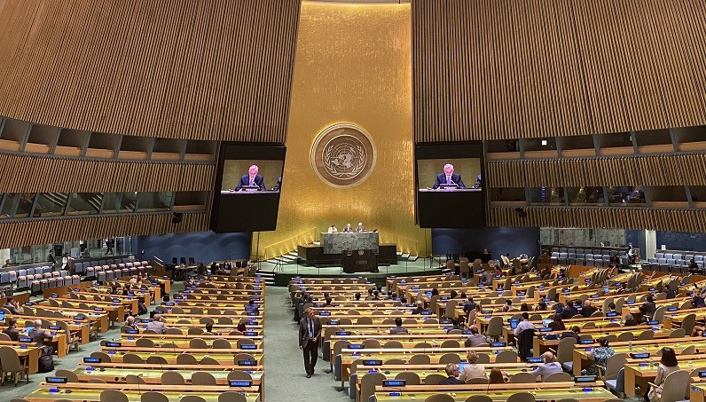 Hội nghị Kiểm điểm lần 10 Hiệp ước không phổ biến hạt nhân kết thúc ngày 26/8. (Nguồn: Phái đoàn VN tại LHQ)