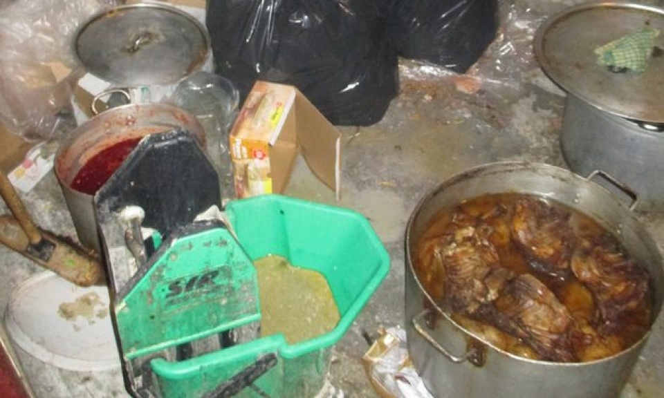 hang nghin nha hang tai anh khong dat chuan ve sinh