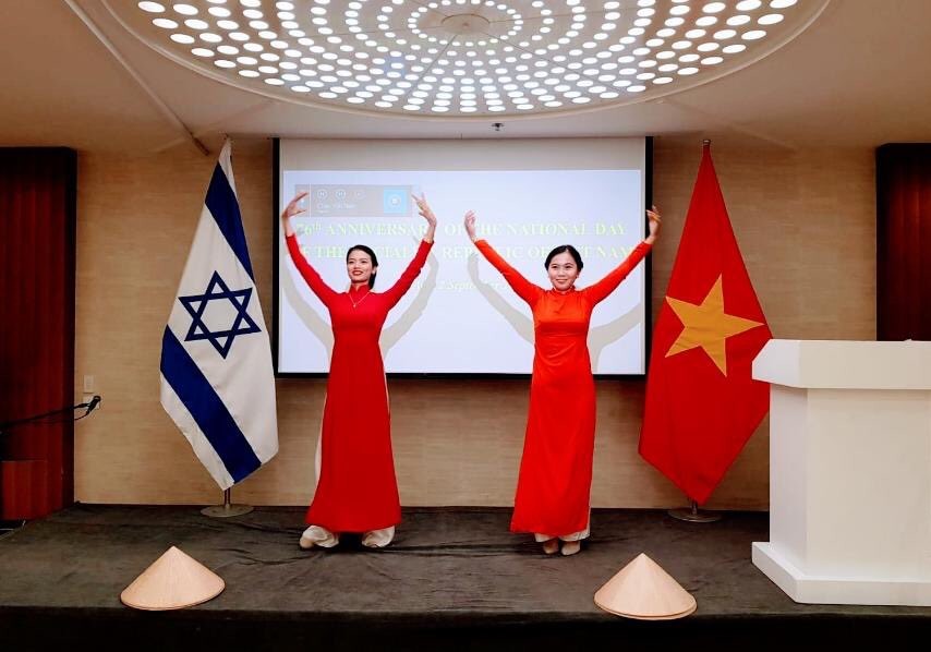 Trang trọng lễ kỷ niệm 76 năm Quốc khánh Việt Nam tại Israel