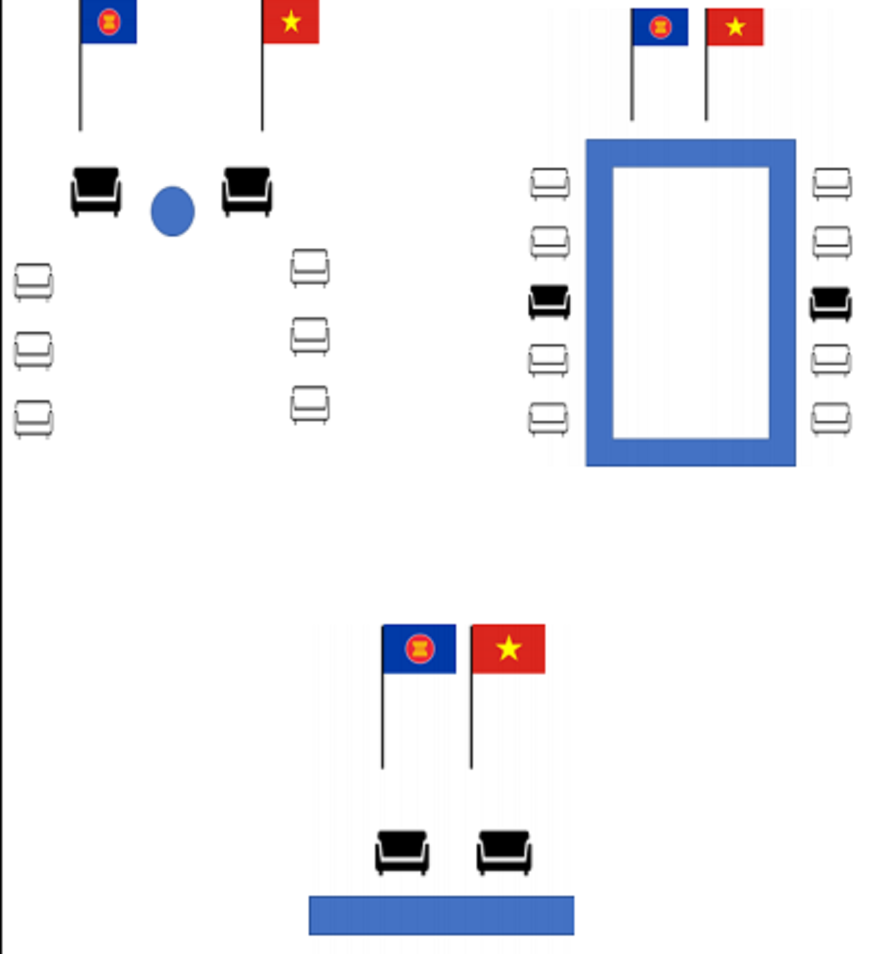 Đại diện ASEAN là đối tác của Việt Nam.