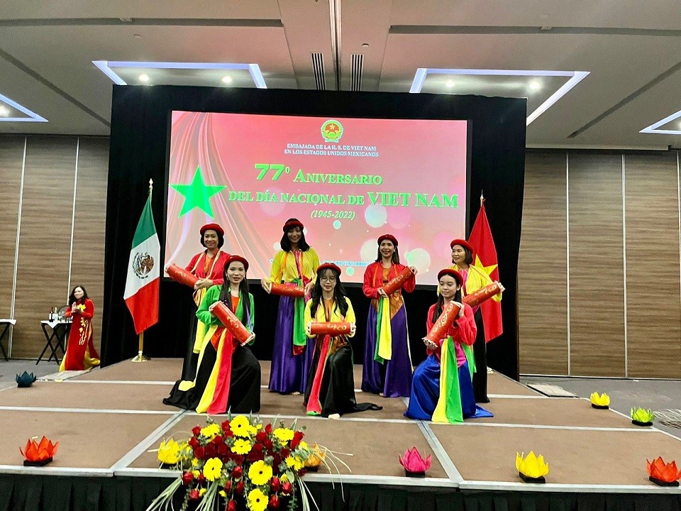 Trang trọng kỷ niệm 77 năm Quốc khánh Việt Nam tại Mexico