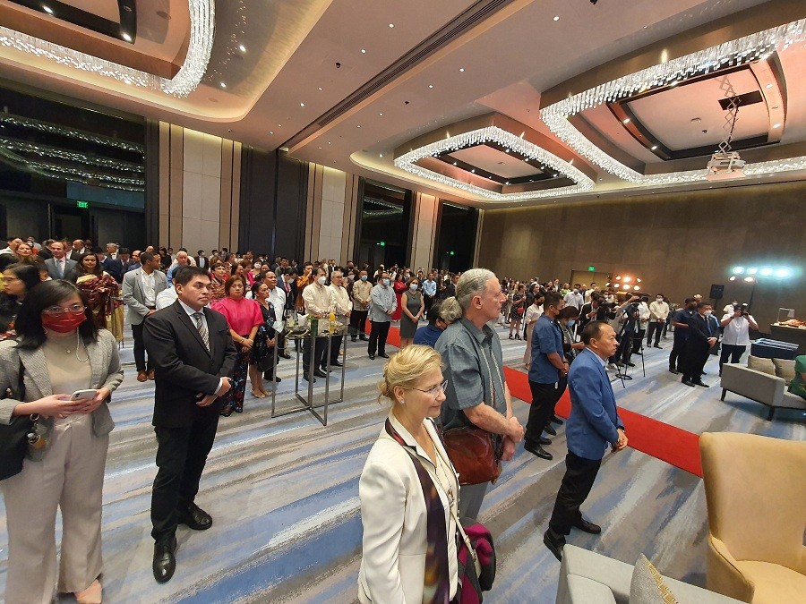 Đại sứ quán Việt Nam tại Philippines tổ chức Lễ kỷ niệm 77 năm Quốc khánh Đại sứ quán Việt Nam tại Philippines tổ chức Lễ kỷ niệm 77 năm Quốc khánh