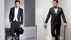 Trang phục white tie và black tie khác nhau như thế nào?