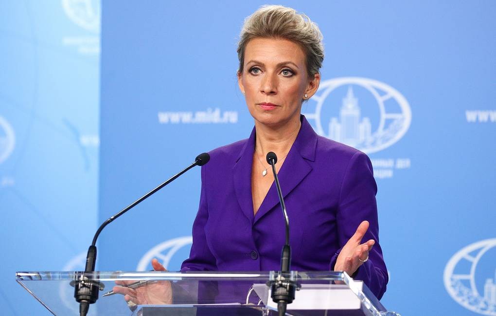 Người phát ngôn Bộ Ngoại giao Nga Maria Zakharova kêu gọi Đức và Pháp đánh giá tác động của những lời đe dọa về quân sự của các chính trị gia Ukraine. (Nguồn: TASS) Người phát ngôn Bộ Ngoại giao Nga Maria Zakharova kêu gọi Đức và Pháp đánh giá tác động của những lời đe dọa về quân sự của các chính trị gia Ukraine. (Nguồn: TASS)