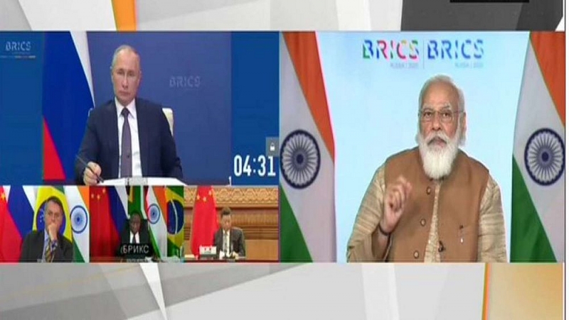 Hội nghị thượng định lần thứ 12 của các quốc gia trong khối BRICS đã được tổ chức theo hình thức trực tuyến dưới sự chủ trì của Nga. (Nguồn: DNA)