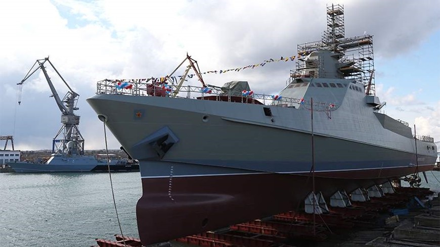 Hạm đội Biển Đen của Hải quân Nga được tăng cường tàu tuần tra Sergey Kotov