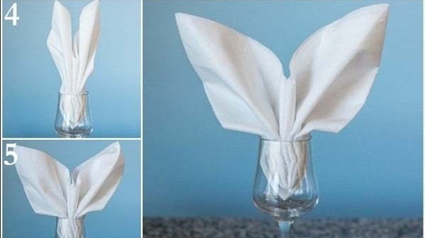 Gợi ý 5 cách xếp khăn giấy ăn cho bàn tiệc thu hút ánh nhìn