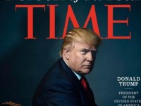 Hai chi tiết ảnh bìa gây tranh cãi của ông Trump trên tạp chí Time