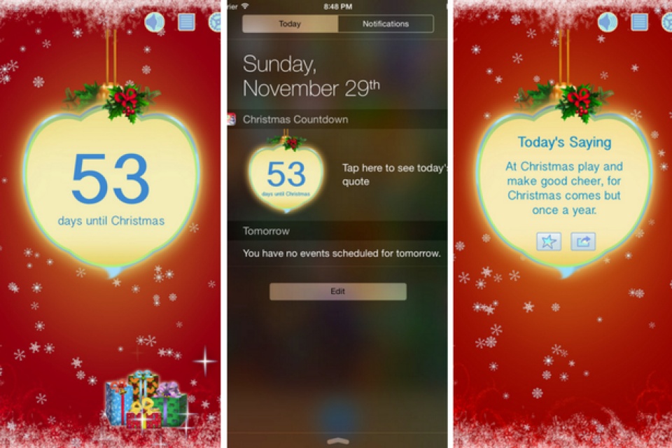 nhung ung dung di dong mien phi tot nhat cho giang sinh