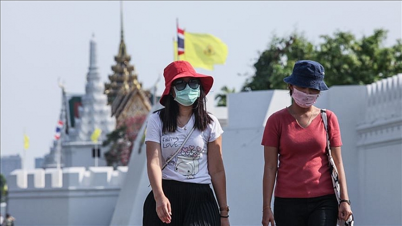 Thái Lan đã nới lỏng các hạn chế đi lại cho công dân từ 56 quốc gia nhằm phục hồi du lịch sau Covid-19. (Nguồn: AA)