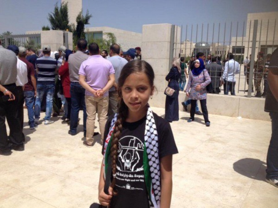 Jana Jihad - cô phóng viên nhỏ tuổi nhất ở Palestine jana jihad co phong vien nho tuoi nhat o palestine