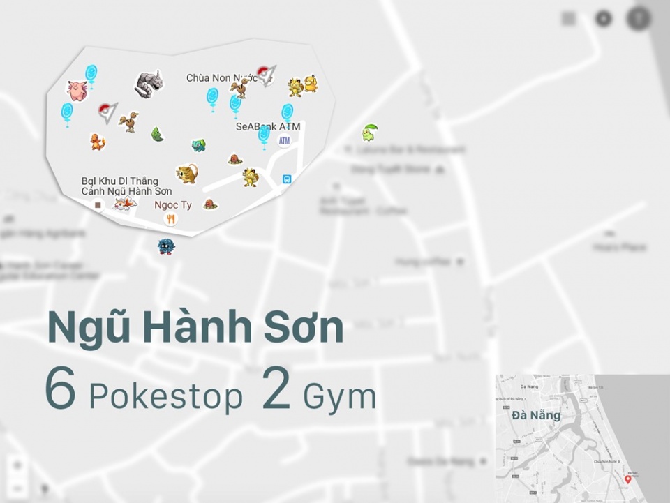 nhung dia diem tap trung nhieu pokemon tai viet nam