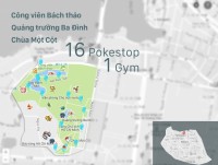 Những địa điểm tập trung nhiều Pokemon tại Việt Nam