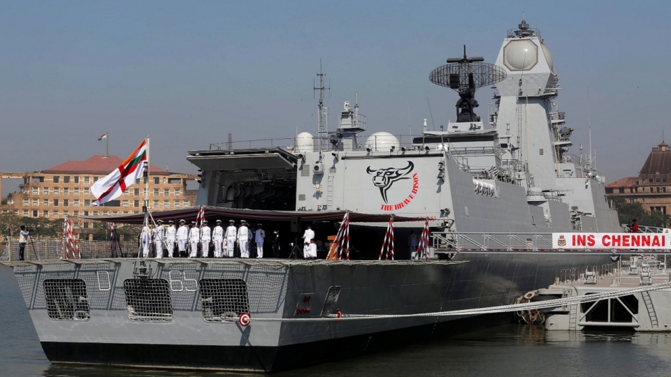 hai quan an do tien hanh dien tap phong thu bo bien lon nhat chua co tien le