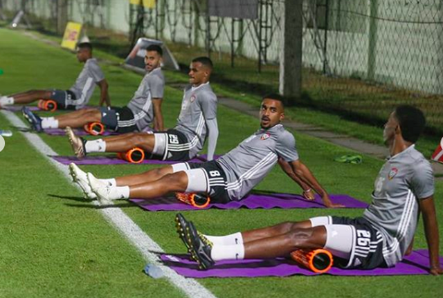 u23 uae em quan tap luyen cho tai dau u23 viet nam