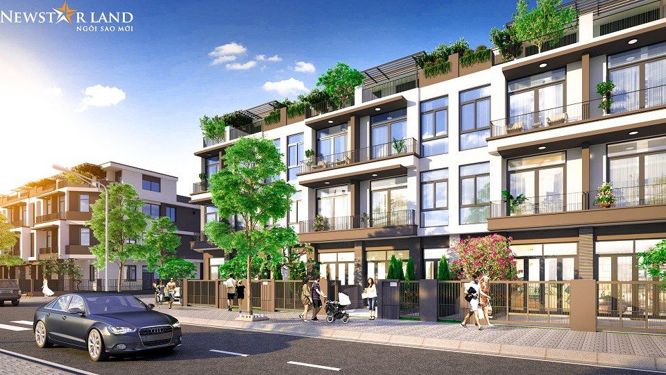 Phối cảnh Hà Đô Charm Villas Hoài Đức, Hà Nội.