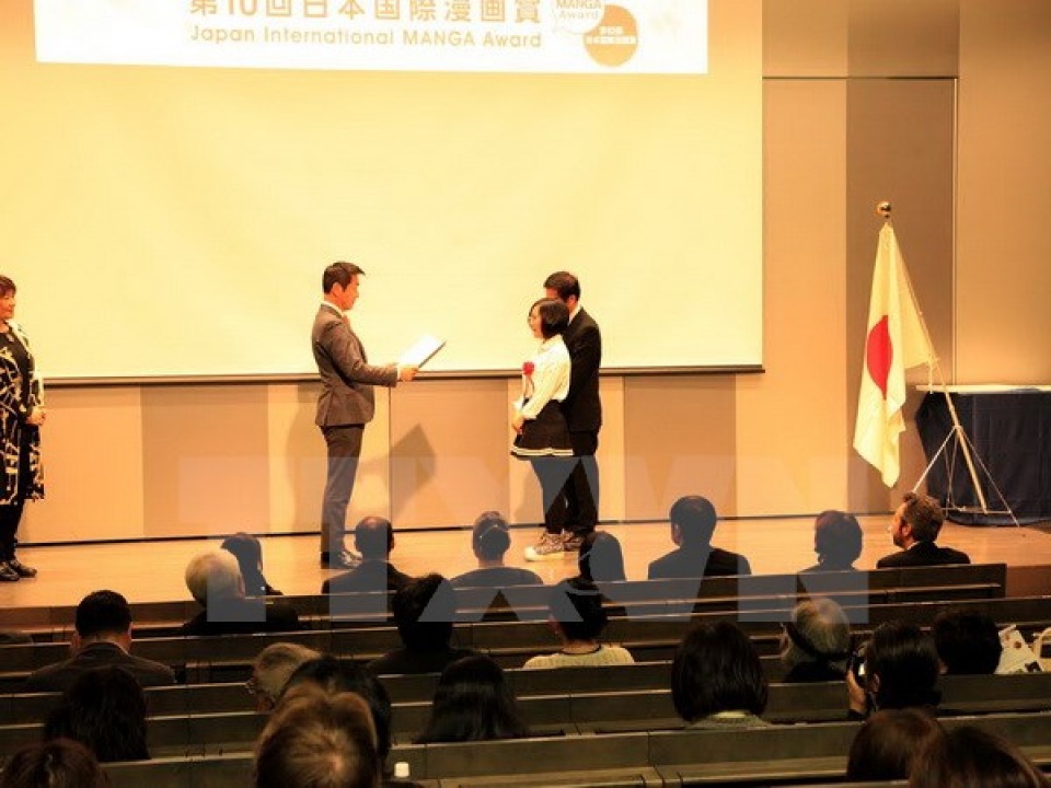 tac gia viet nam gianh giai bac cuoc thi truyen tranh quoc te tai nhat