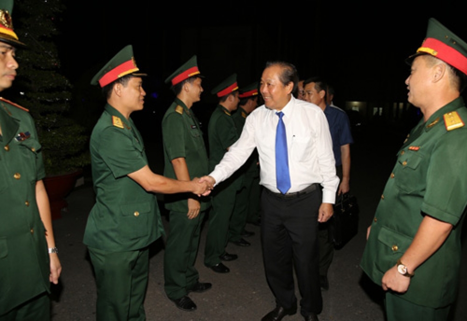 pho thu tuong truong hoa binh tham chuc tet luc luong vu trang tai tphcm