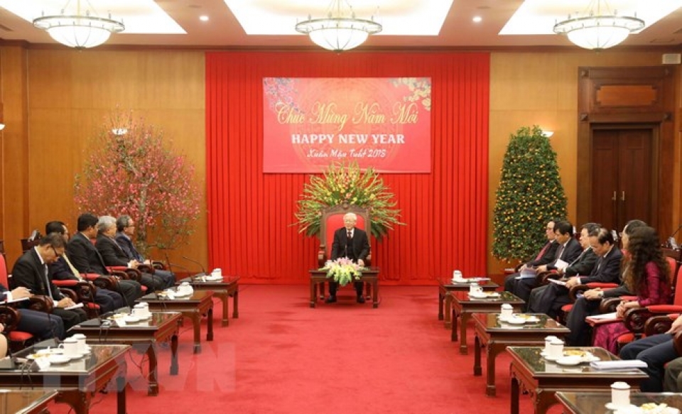 tong bi thu tiep dai su dai bien ngoai giao cac nuoc asean