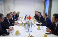Trung Quốc thúc đẩy hợp tác song phương với Nga và Đức