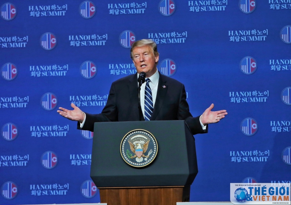 Chủ tịch Kim và Tổng thống Trump 'được nhiều nhất' từ cuộc gặp Hà Nội chu tich kim va tong thong trump duoc nhieu nhat tu thuong dinh my trieu