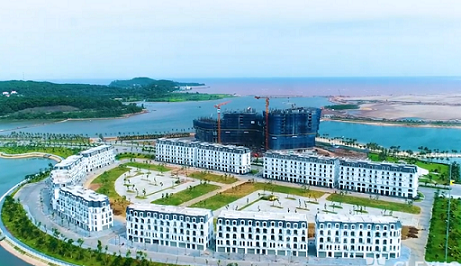 Dự án Khu du lịch quốc tế Đồi Rồng có tên thương mại là Dragon Ocean Hai Phong do Công ty CP Đầu tư và Du lịch Vạn Hương làm chủ đầu tư. (Nguồn: BXD)