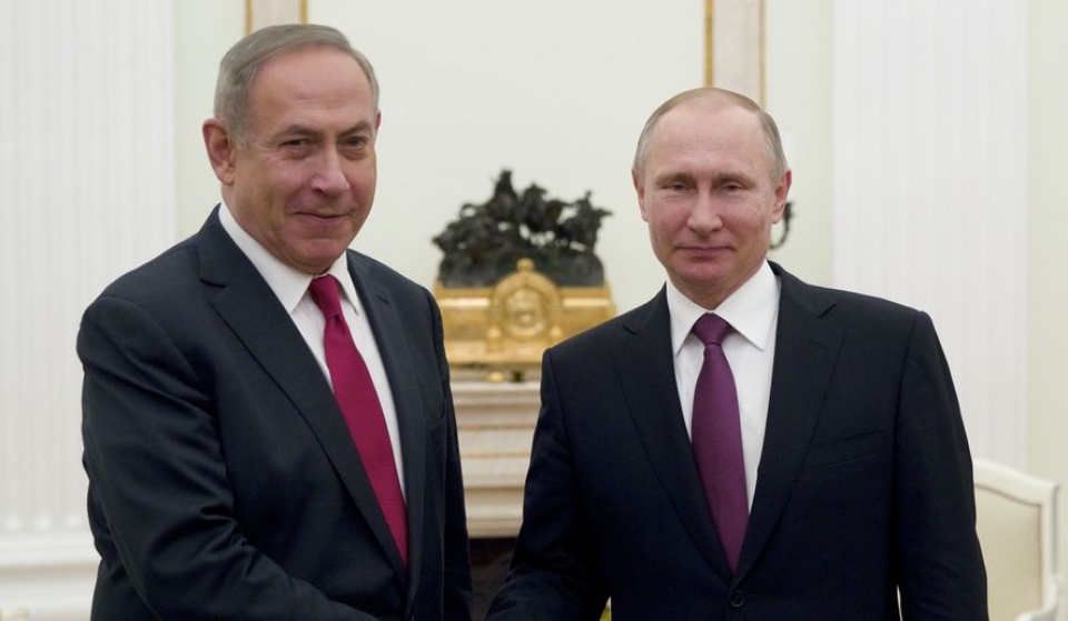 tong thong putin danh gia cao moi quan he nga israel