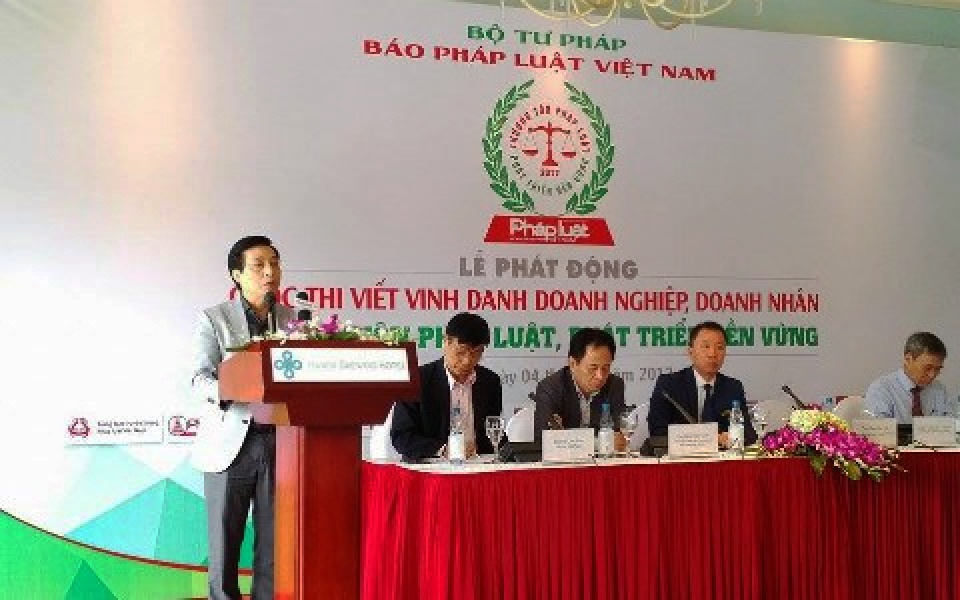 Phát động cuộc thi viết vinh danh doanh nghiệp, doanh nhân phat dong cuoc thi viet vinh danh doanh nghiep doanh nhan