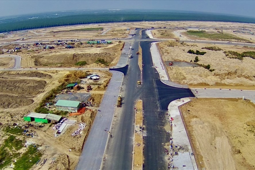 Khu tái định cư dự án sân bay Long Thành đang được khẩn trương hoàn thiện. (Nguồn: Báo Xây dựng)