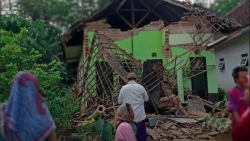 Động đất ở Indonesia, ít nhất 7 người thiệt mạng, hơn 300 ngôi nhà bị tàn phá