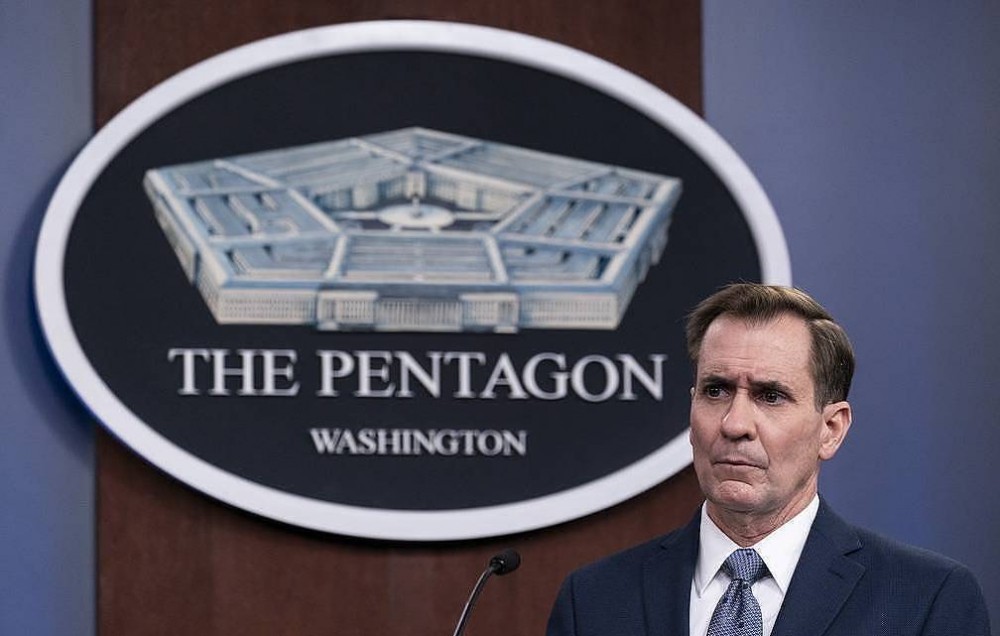 Thư ký báo chí Lầu Năm Góc John Kirby. (Nguồn: Defence)