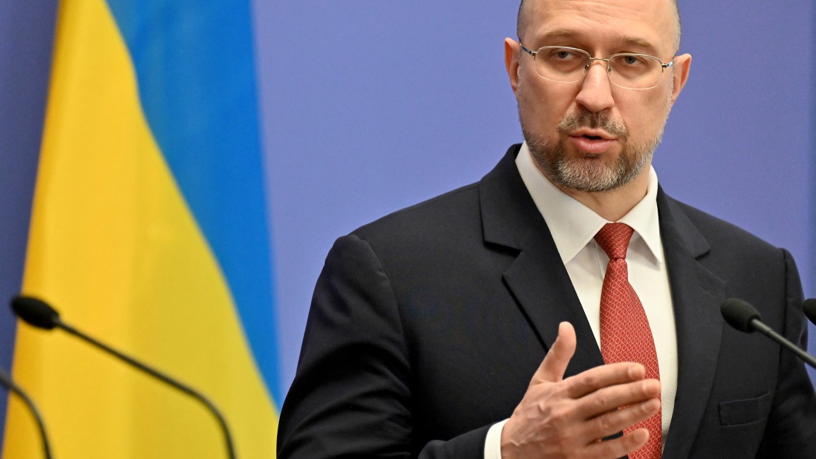 Thủ tướng Ukraine Denys Shmyhal. (Nguồn: Getty)