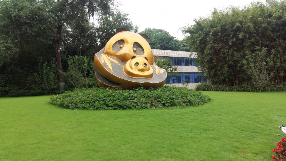 den trung quoc ngam nhung chu gau truc de thuong nhat the gioi