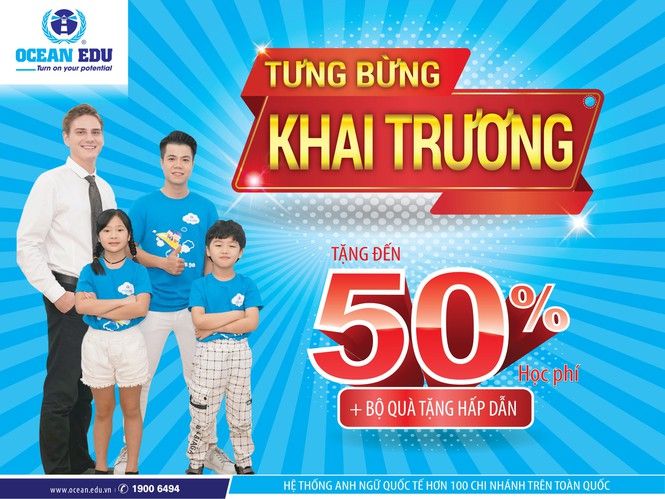 ocean edu khai truong hon 15 chi nhanh moi tren toan quoc trong thang 5
