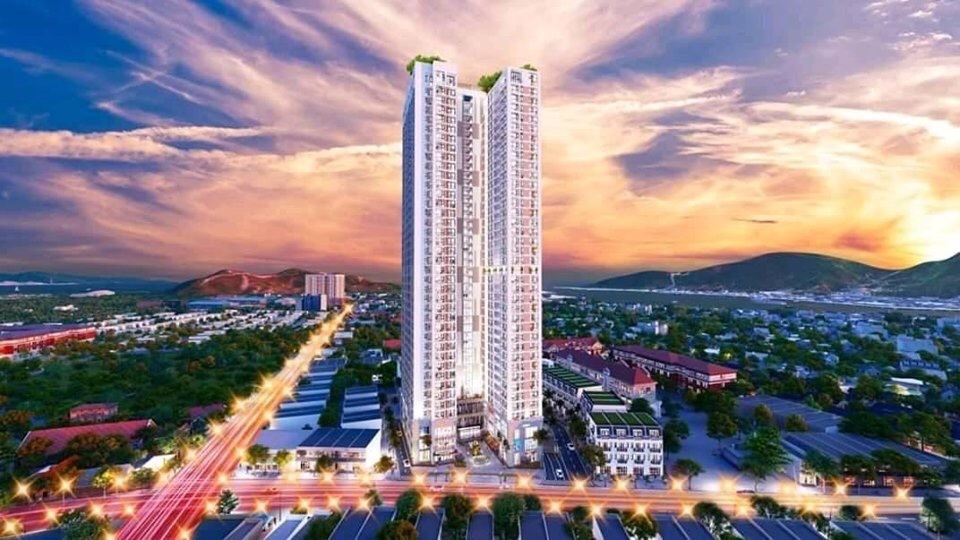 Phối cảnh dự án Imperium Tower tại số 16 Phước Long, phường Phước Long, TP Nha Trang, tỉnh Khánh Hòa.. 