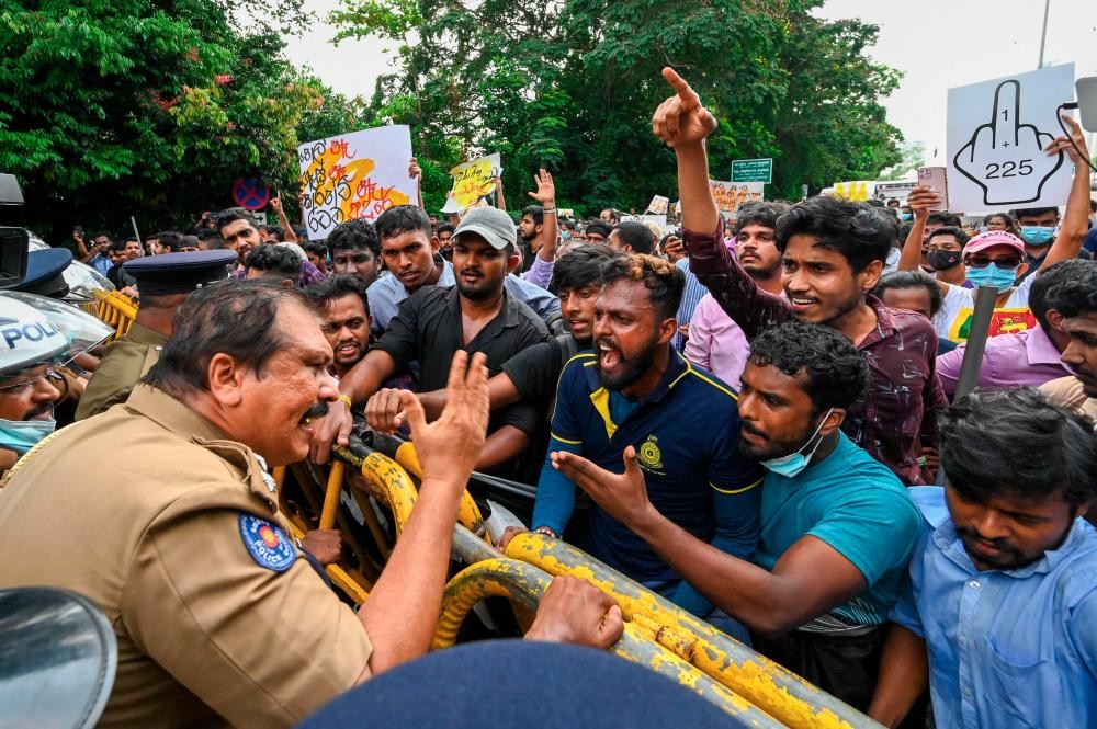 Sri Lanka ban bố tình trạng khẩn cấp lần thứ 2 trong 5 tuần. (Nguồn: AFP)