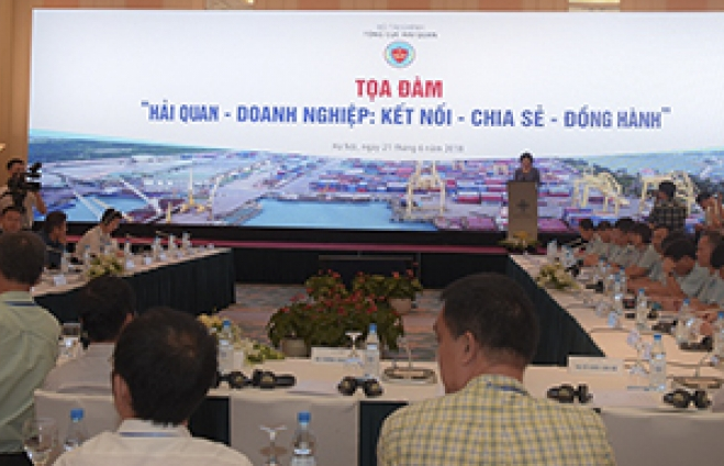 tang cuong ket noi chia se giua co quan hai quan va doanh nghiep