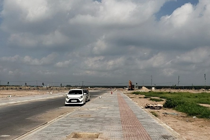 Khu tái định cư Lộc An - Bình Sơn dần hoàn thiện. (Ảnh: Hà Anh Chiến)