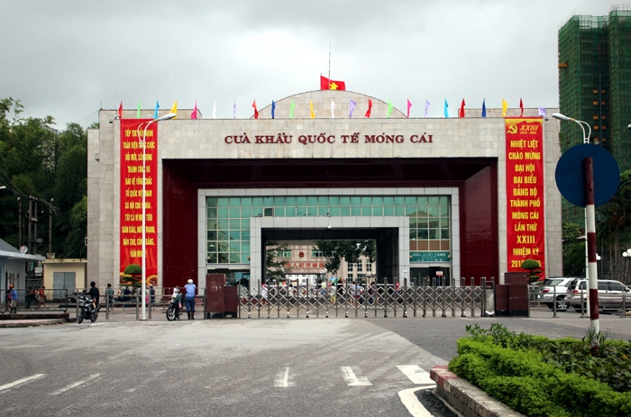 Cửa khẩu quốc tế Móng Cái, Quảng Ninh. (Nguồn: quangninh.gov.vn)