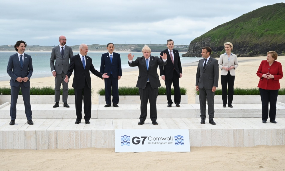 Châu Á – Trọng tâm của Hội nghị thượng đỉnh G7 ở Cornwall?