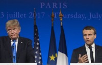 ty le ung ho tong thong phap giam manh